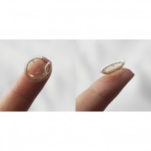 LENSME Cocktail Sakura Ginza Beige(月拋)